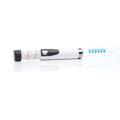 Pen Injeksi Metal yang Dapat Digunakan Kembali V3 Pen Injektor 0-60IU untuk Pen Injektor Kartrid 3ml